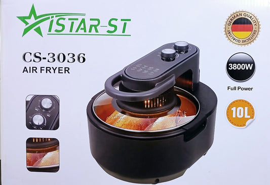 iStar Air Fryer Grill Gombo 10L - 3500Watt