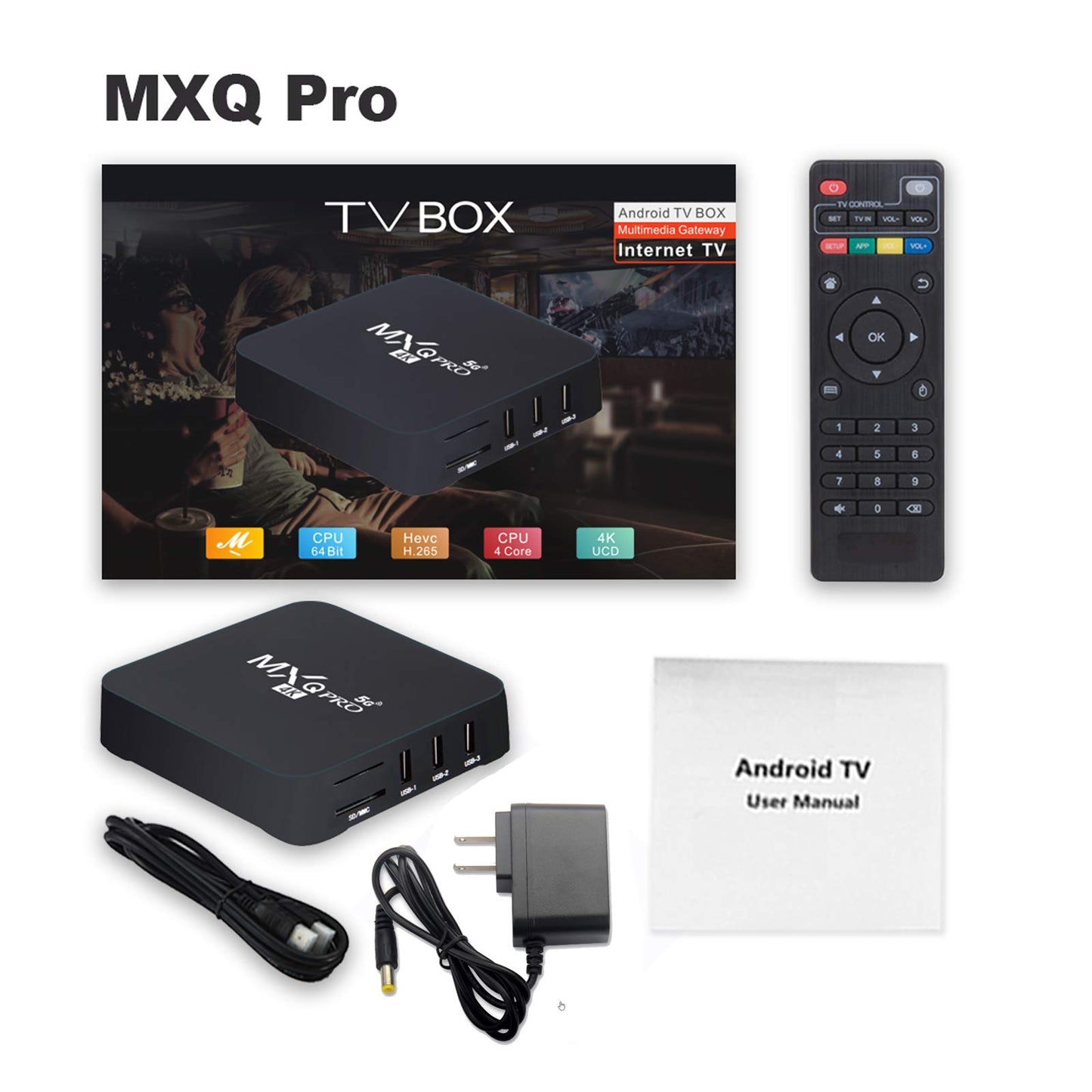 4K  smart Android TV Box