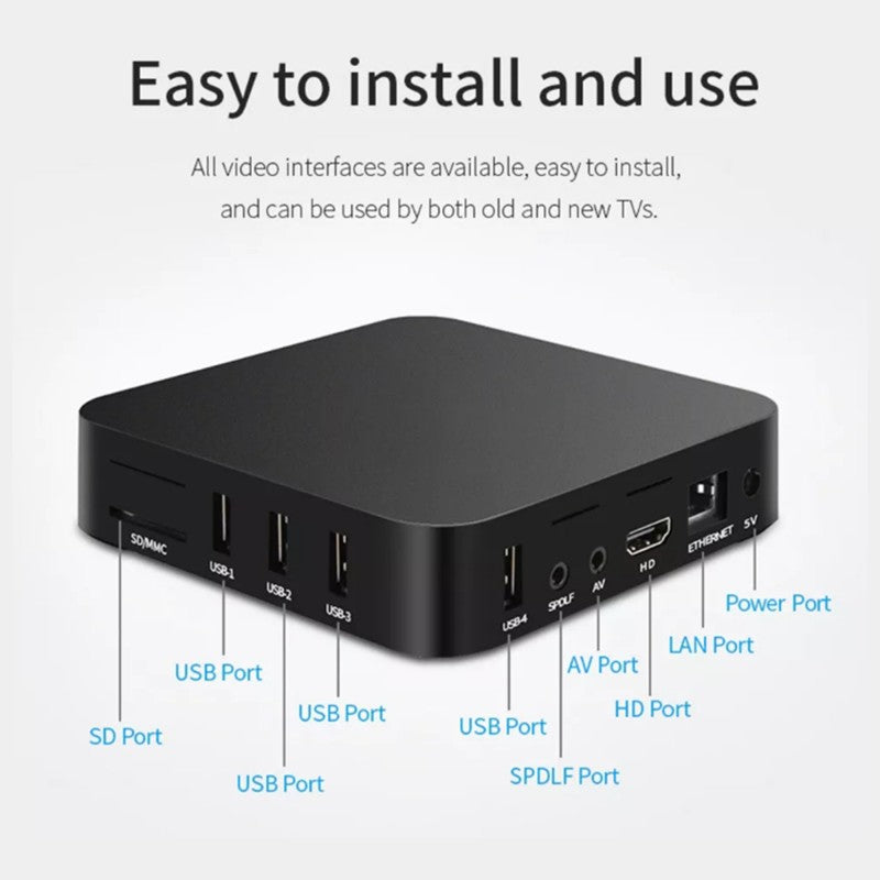 4K  smart Android TV Box